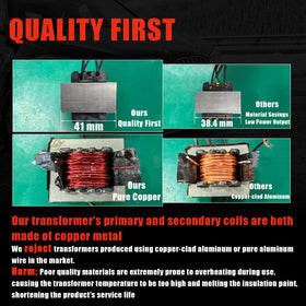 ATOLS plastic welder kit side handle for comfortable extended use