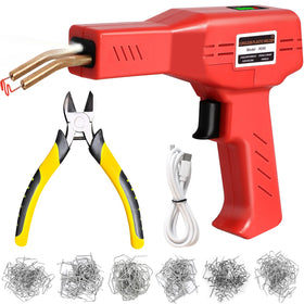ATOLS plastic welder battery view, portable cordless repair for on-the-go fixes.