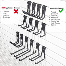 ATOOLA small J hooks organize cords and small tools neatly