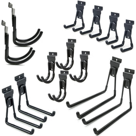 ATOOLA small U hooks keep hand tools organized on standard slatwall