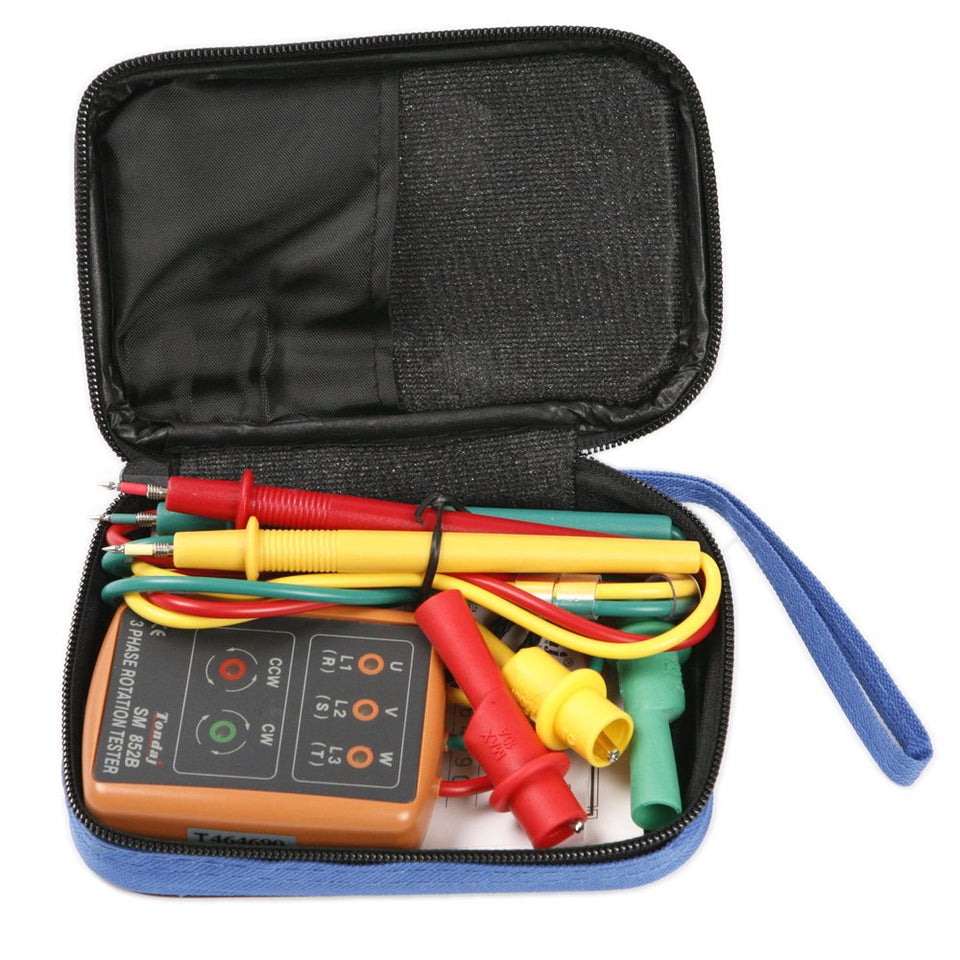 ATOPLEE 3 Phase Tester front panel display for quick phase verification.