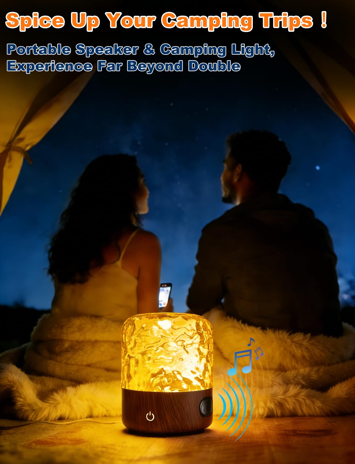 ATRIGLO glass lampshade and wood base offer elegant glare-free illumination.