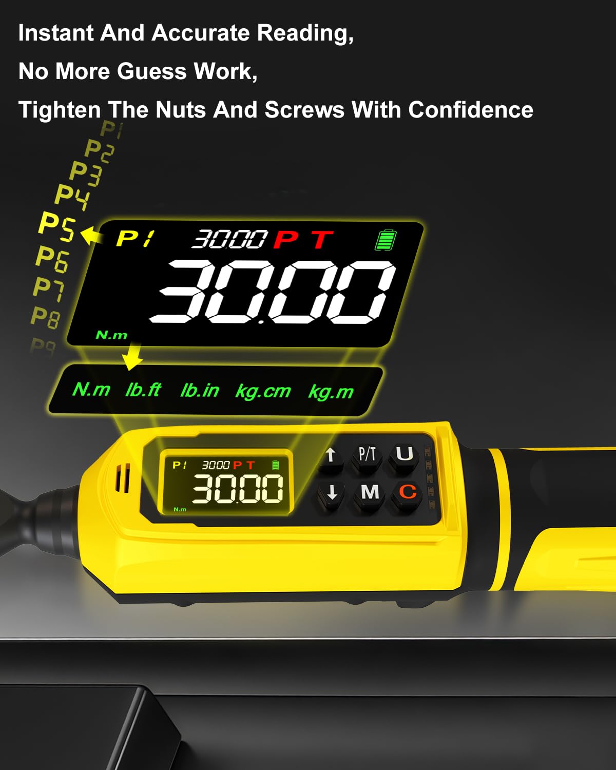 ATsafepro 72-tooth reversible ratchet supports smooth tightening in both directions
