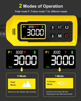 ATsafepro preset torque mode saves values for repetitive tasks