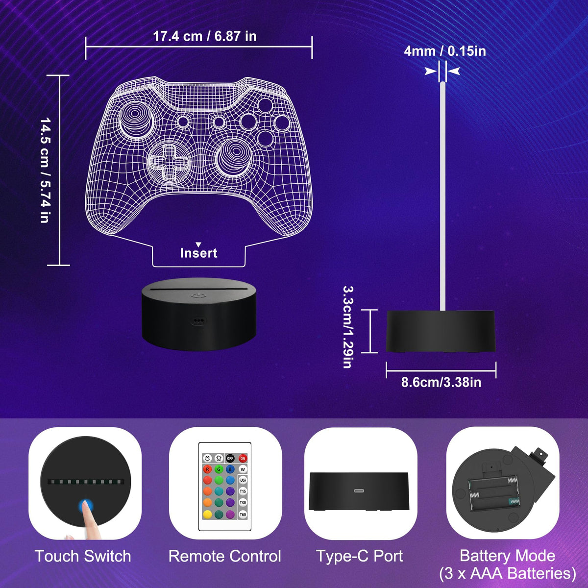 Attivolife Gamepad gift idea ideal for birthdays or holidays.