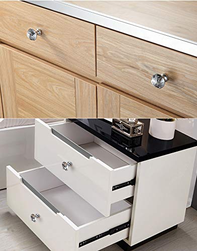 Attom Tech Home modern diamond knob complements both traditional and contemporary furniture.