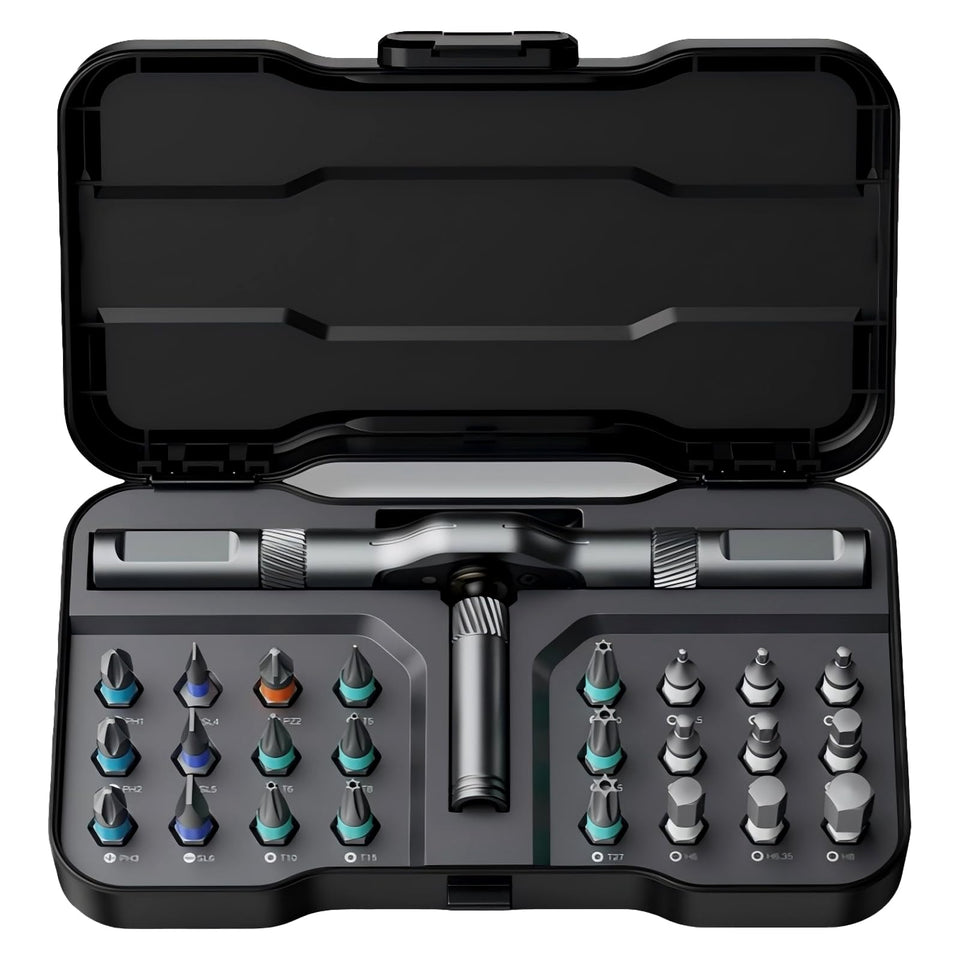 ATuMan RS1 case with bits organized for quick access and transport.