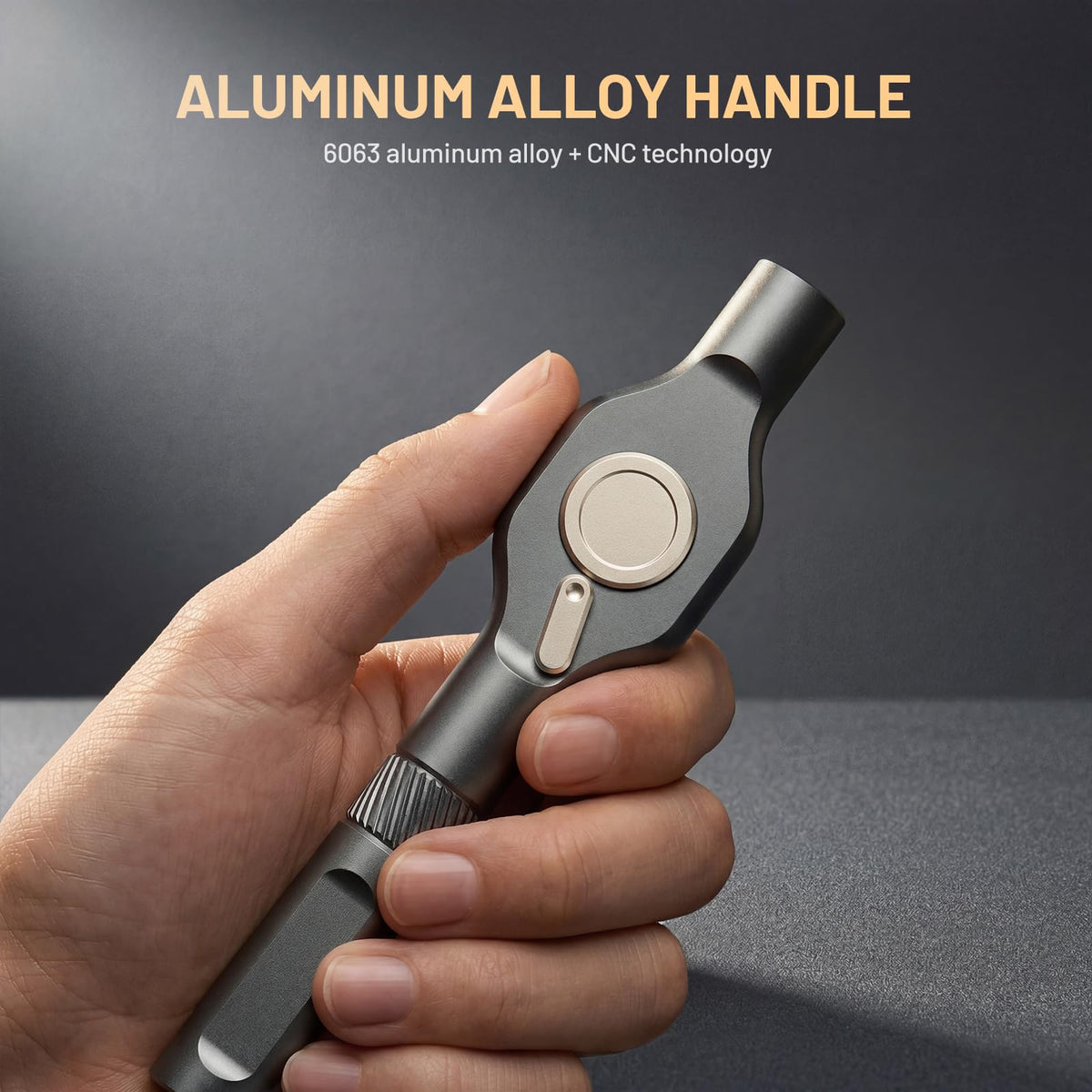 ATuMan RS1 T-handle transition enables precise control in tight spots.