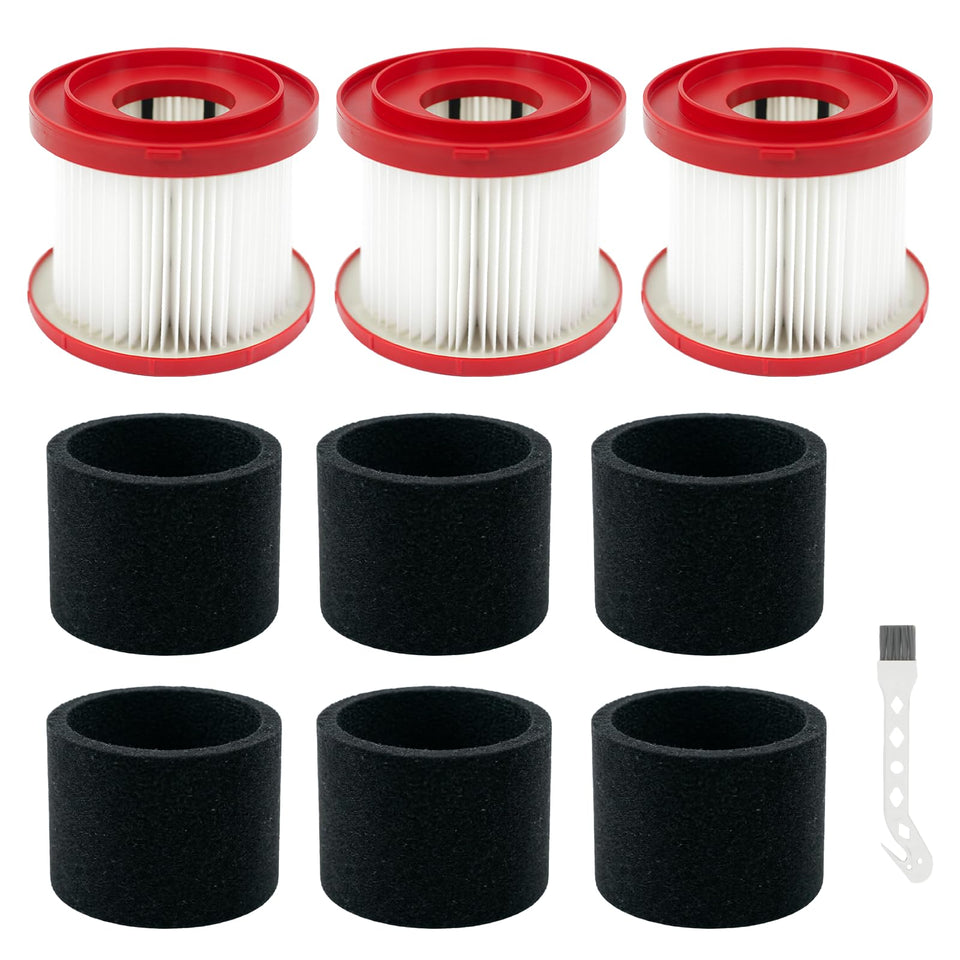 ATXKXE 49-90-1900 filter pack for Milwaukee M18 improves filtration for cleaner air.