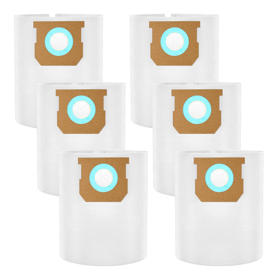 ATXKXE bright-yellow vacuum bags fit Shop-Vac Type G/J for easy fill-level monitoring.