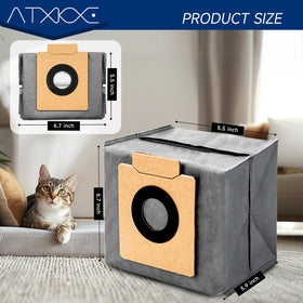 ATXKXE four-layer dust bag material shows durable filtration