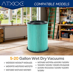 ATXKXE VF6000 replacement filters in a 2-pack for quick swap