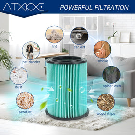 ATXKXE foam sleeves 4-pack protecting the VF6000 filter during cleaning