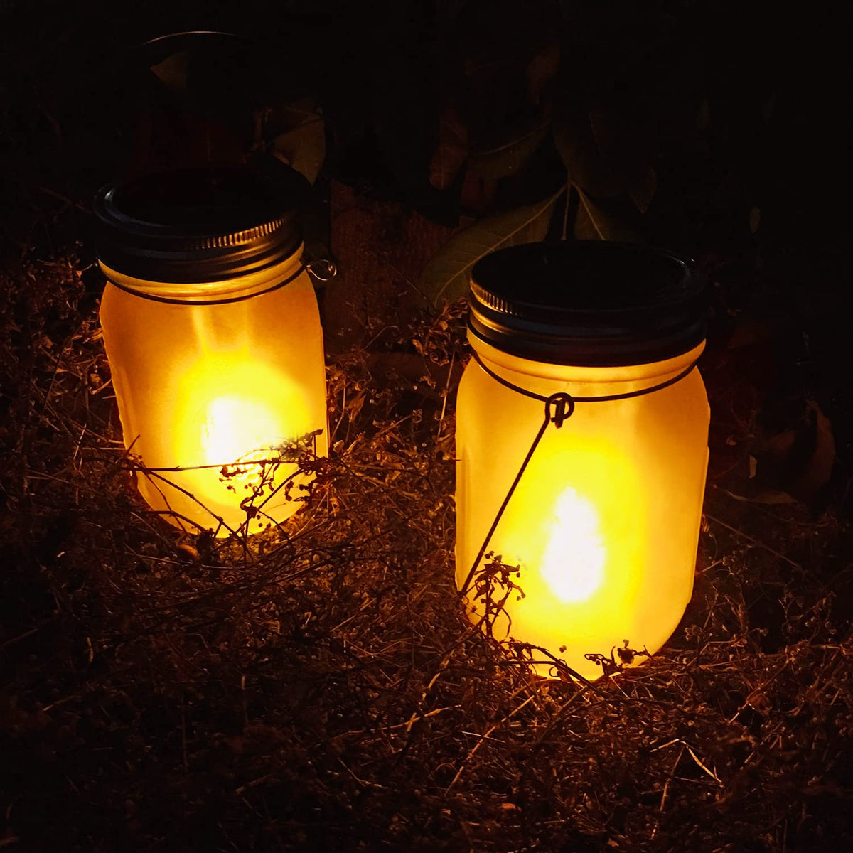 Aubasic warm white glow lanterns suitable for parties and holidays