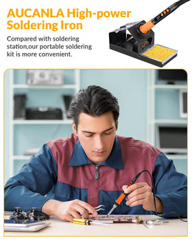 Aucanla device in sleep mode conserving heat and extending tip life