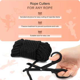 Aucoofany safety rope shear image emphasizing quick-cut safety tool.