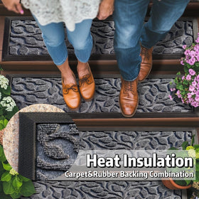 Aucuda easy-install stair tread quick to secure on many surfaces.