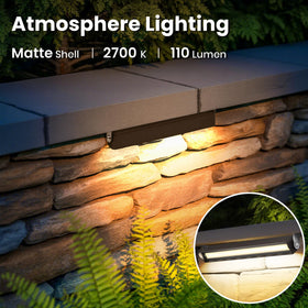 Auderwin led hardscape light 12v installation closeup shows easy mounting.