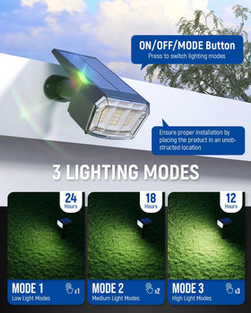 Auderwin outdoor lights provide IP65 waterproof performance for year‑round garden use.