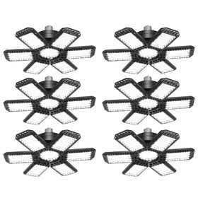 AUDLES 6-panel deformable LED garage light provides wide-angle illumination for dark corners