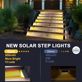 AUDLES front door solar light adds hands-free porch illumination.