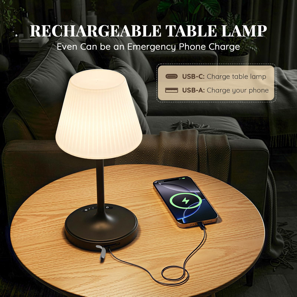 AUDLES portable night light suitable for nighttime routines