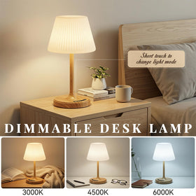 Audles shower lamp touch dimmer controls brightness levels