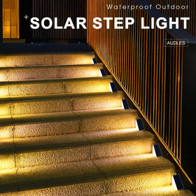 AUDLES yard garden light enhances curb appeal with subtle glow.