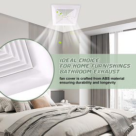 Aufind square-ceiling or wall-mount compatibility offers versatile placement.