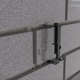 Aufuga brick hooks adjustable range highlighted for 1.5 to 3 inches installation.