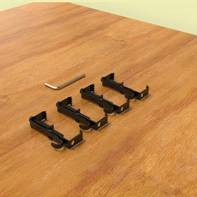Aufuga brick hangers with zinc anti-rust coating for durability.