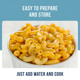 Cheese sauce powder dissolving in boiling water for quick creamy sauce