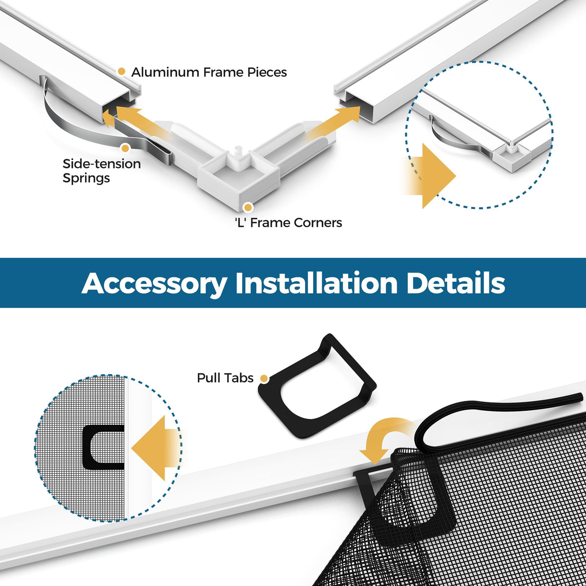 Augblinds easy-install no-drilling design speeds setup.