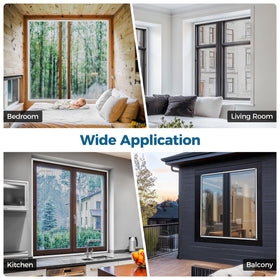 Augblinds two screens 46x46 fit or smaller for flexible setups.