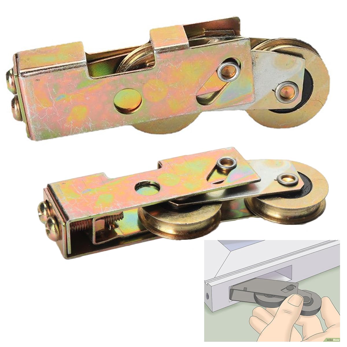 Augenweide heavy-duty roller pair supports long-lasting operation.