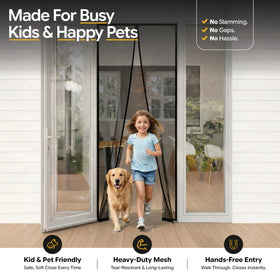 AUGO breeze-sealing design lets fresh air flow while keeping insects out.