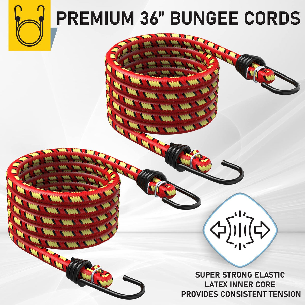 AUGO storage bag keeps straps neatly stored in vehicle or garage