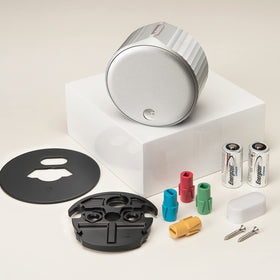 August Smart Lock preserves curb appeal with inside-only hardware.