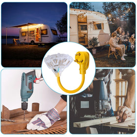 Aukzily TT-30P compact setup for RV, camping, and job sites