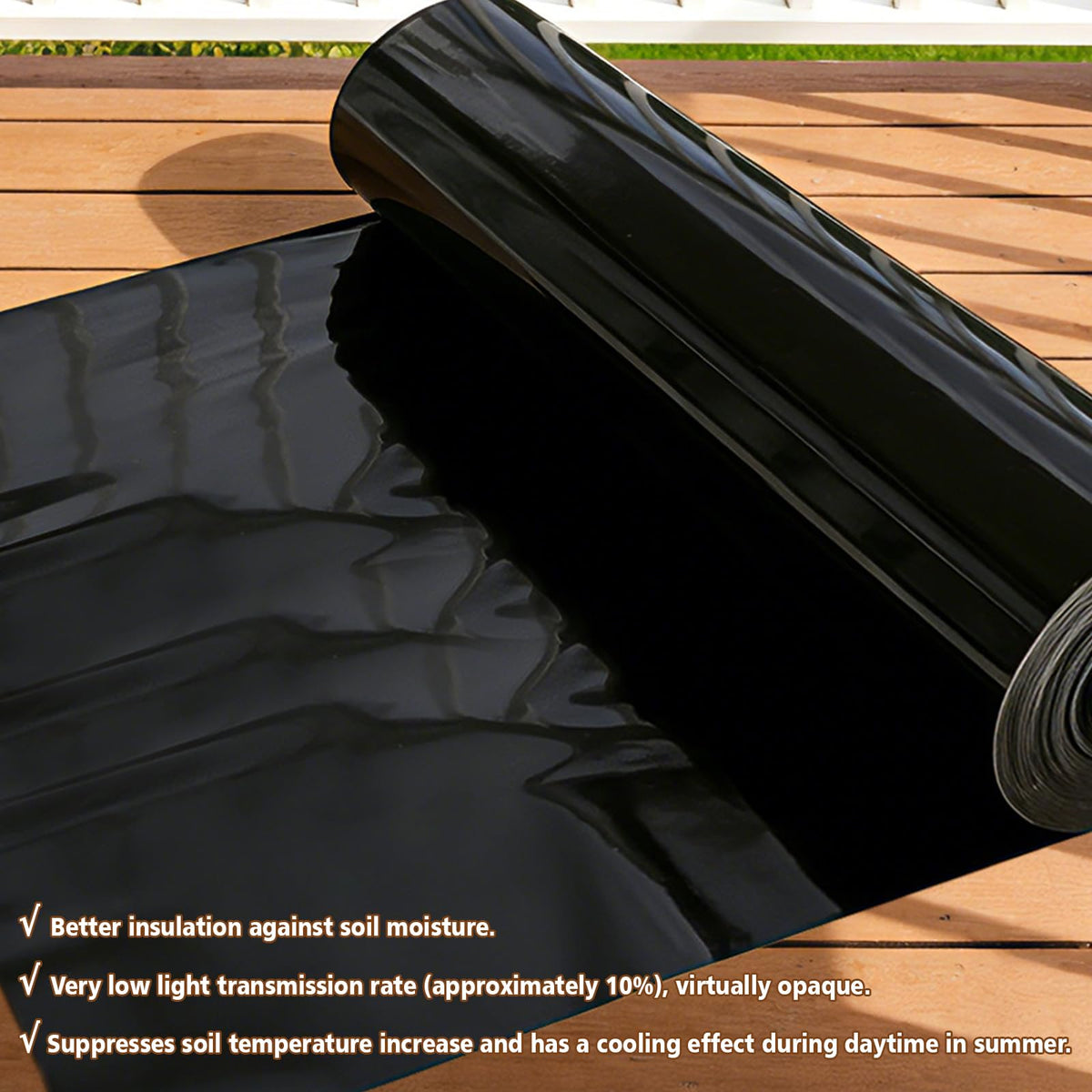 Auliand wide-roll film speeds coverage across large areas