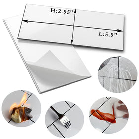 AULIGET easy-cut tiles cut with a utility knife.