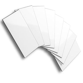 AULIGET polished white backsplash tiles for a clean kitchen finish.