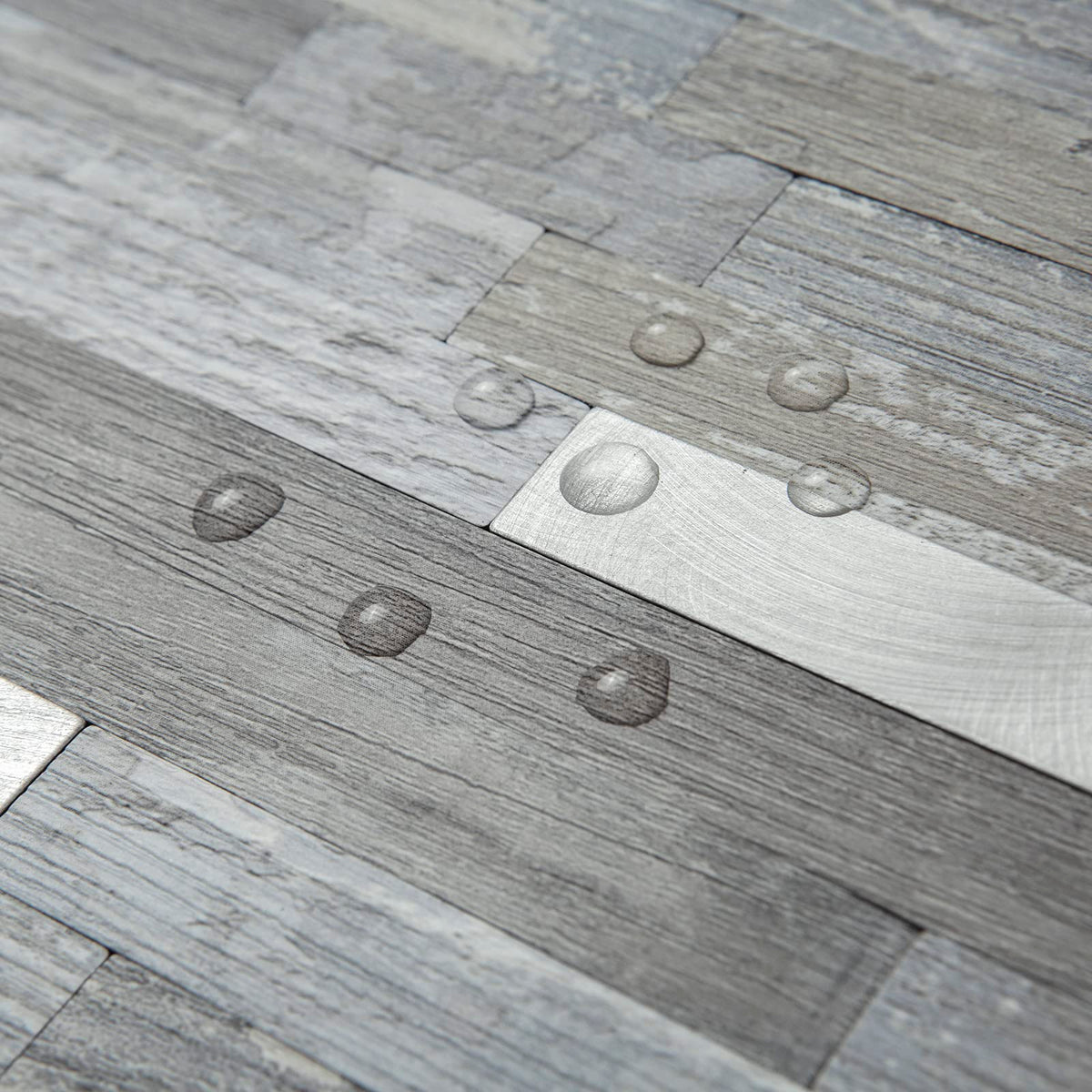AULIGET waterproof surface close-up highlights heat resistance for kitchens and baths.