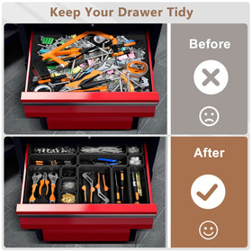 A-LuGei drawer and toolbox organization using modular trays for efficiency