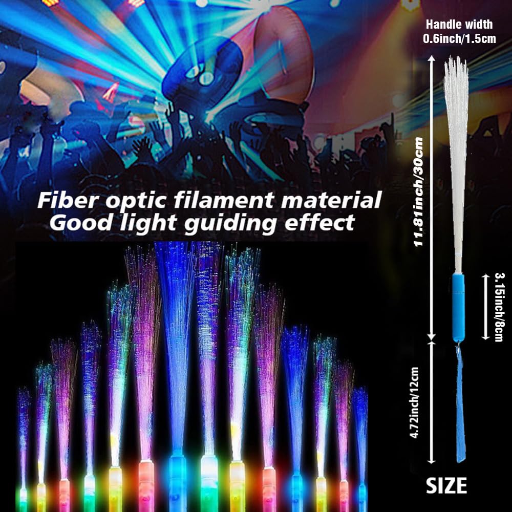 Auntzyj extra-bright fiber strands create strong night-time illumination and trails.