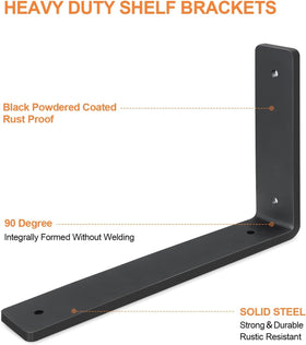 Aunulahca brackets installed with drywall anchors for secure mounting