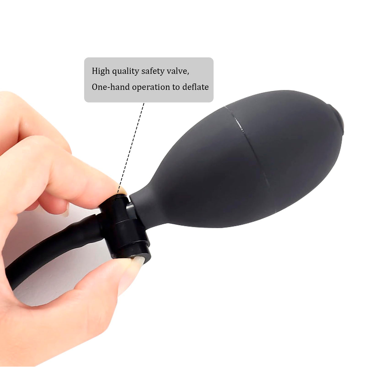 Auomii air wedge bag with rounded corners for easy grip during setup.
