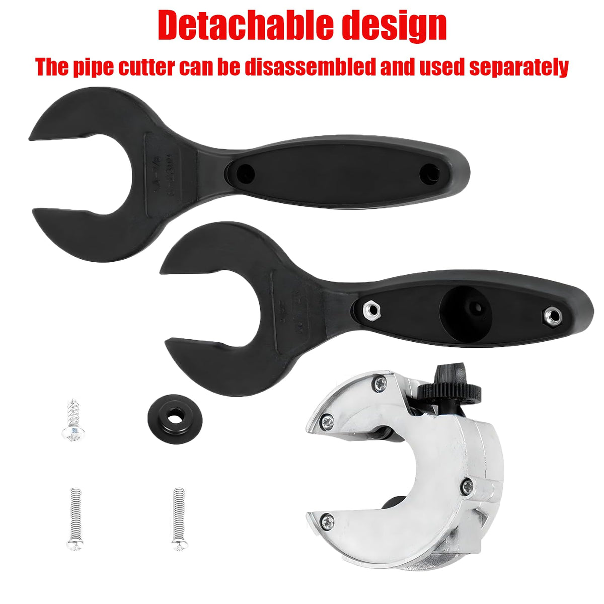Auomuo durable steel blades with replaceable blades stored in the handle.