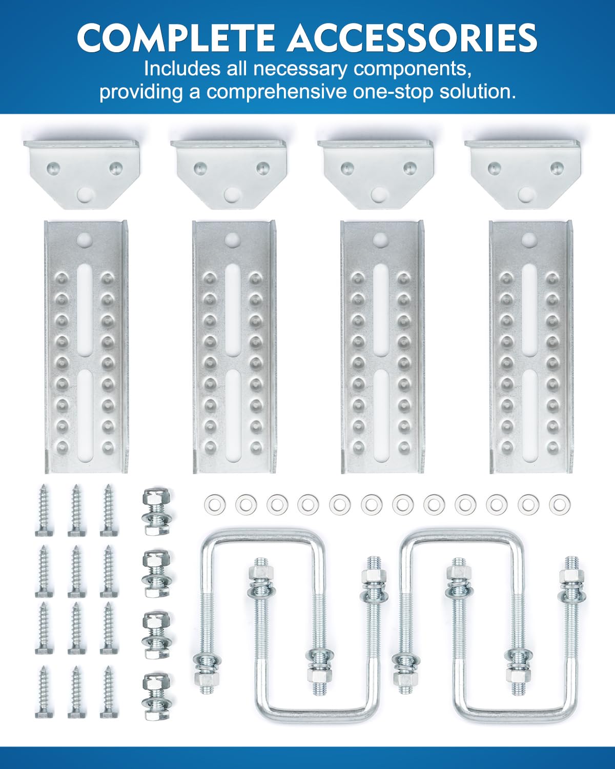 Aupar marine-grade brackets withstand frequent launches for longer trailer lifespan
