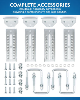 Aupar marine-grade brackets withstand frequent launches for longer trailer lifespan